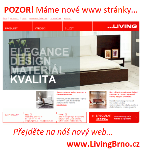 Máme nové stránky www.livingbrno.cz